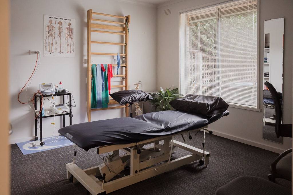 Treatment room inside By Design Holistic Health Bayswater North